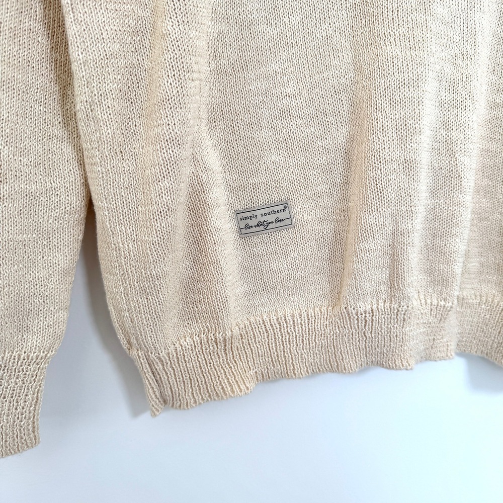 Simply Southern Tailgate Football Everyday Long Sleeve Sweater XXL NEW - Picture 4 of 10